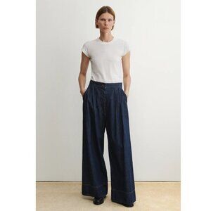 Rachel Comey Dark Blue Wide Leg Jeans